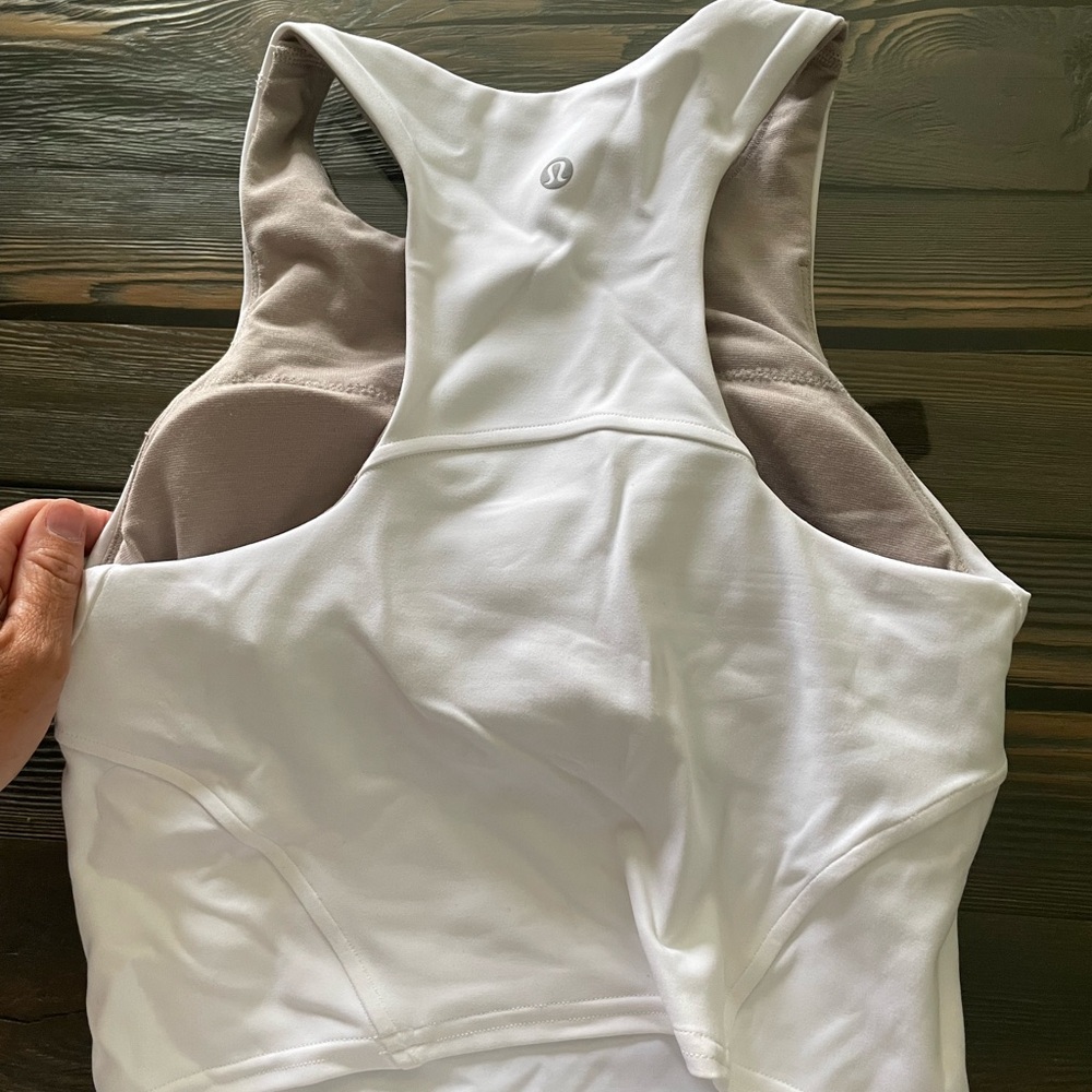 Lululemon Athletica White Tank Top - Picture 3 of 6